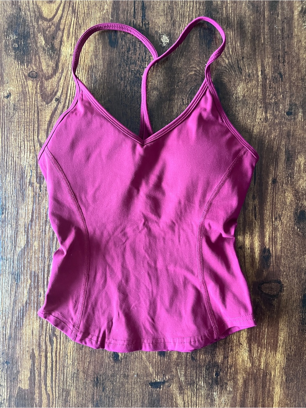 Garage Fuchsia Athletic Tank Top